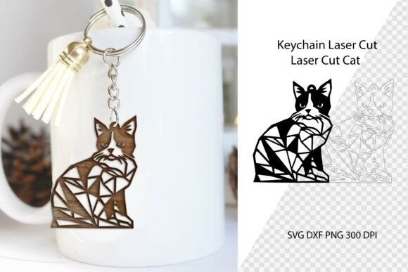 Cat Laser Cut Keychain Review